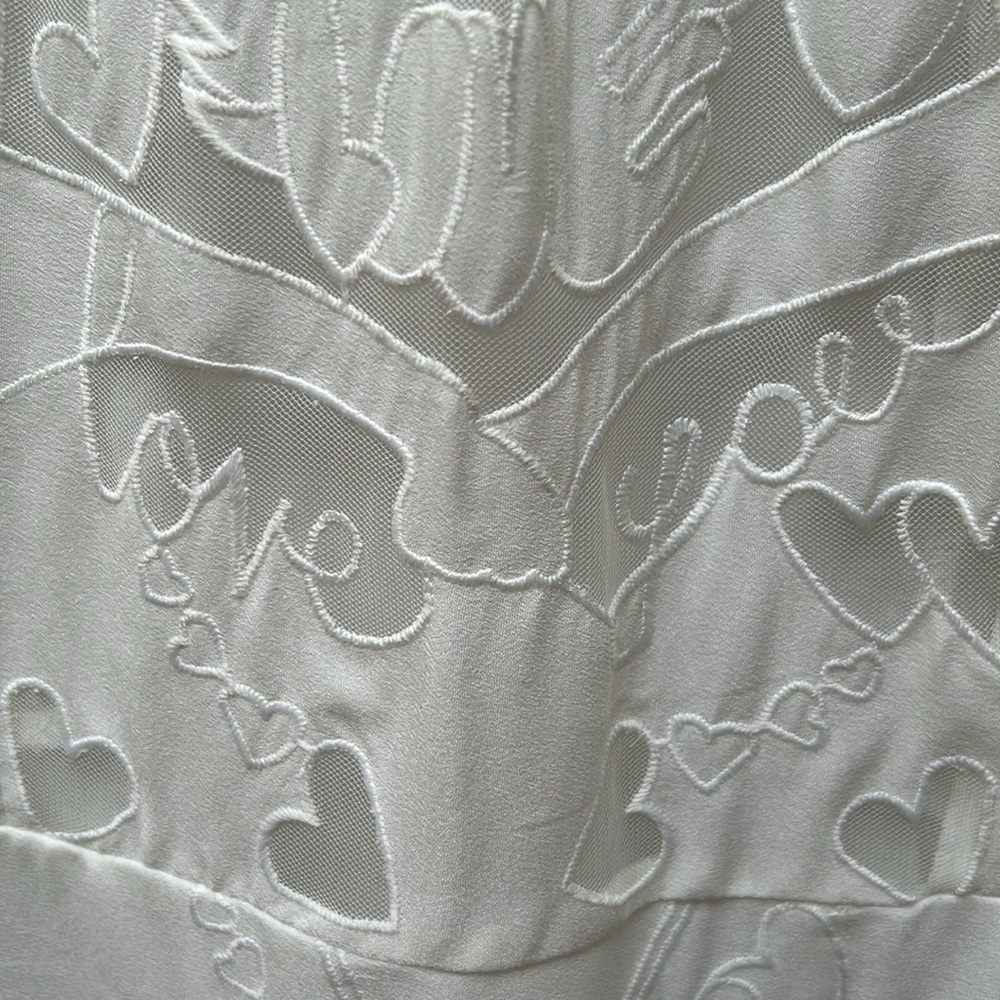 Sthela & Co White Embroidered Eyelet Lace Cut Out Short Sleeve Maxi Dress - Picture 6 of 14